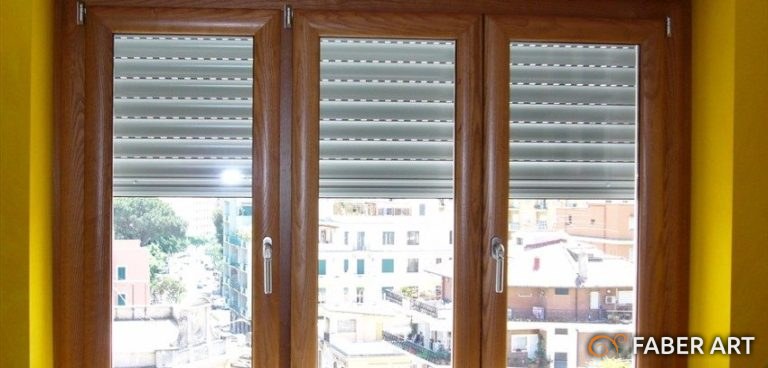 Infisso in PVC per appartamento — Faber Art, provincia di Roma