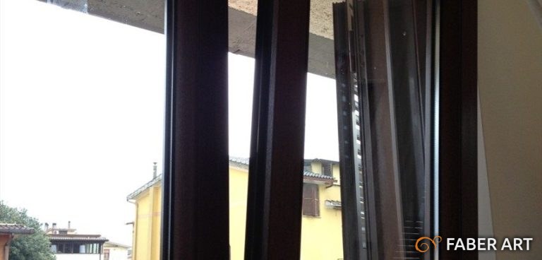 Infisso in PVC per finestra su misura — Faber Art, provincia di Roma
