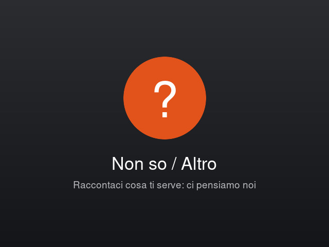 Altro / Non so