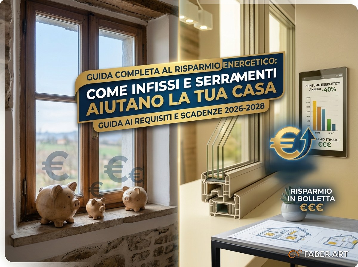Risparmio energetico: la guida agli infissi